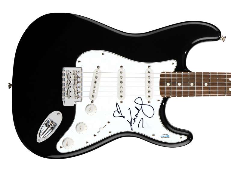 The Pussycat Dolls Kimberly Wyatt Autographed Signed Guitar ACOA