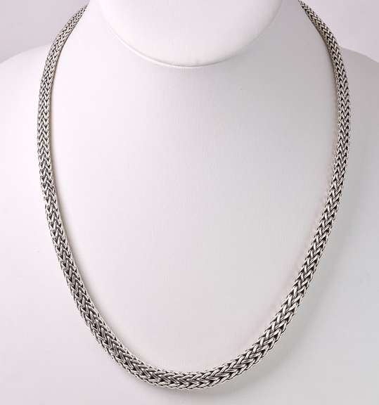 Lovely French Made Necklace in Sterling Silver