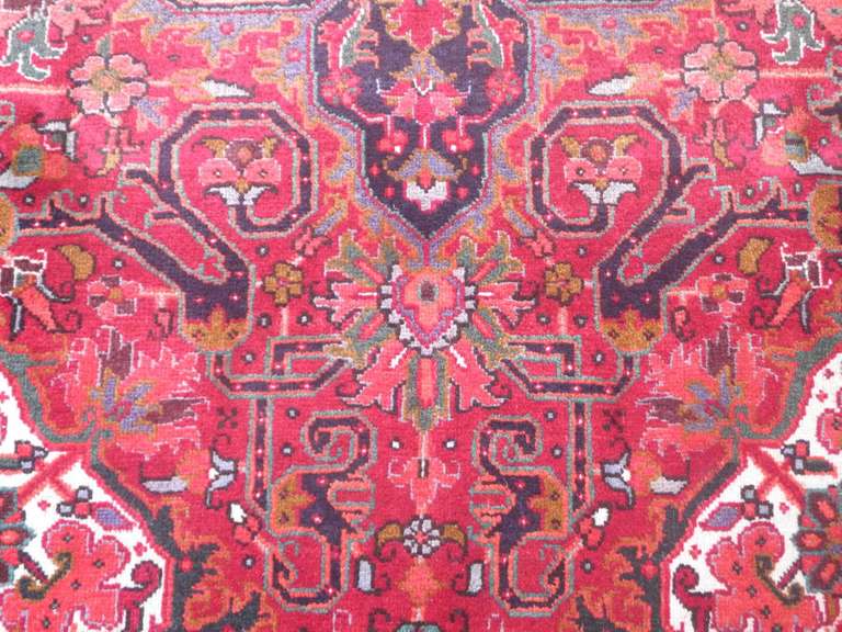 Semi Antique Persian Heriz 6.10x10.0