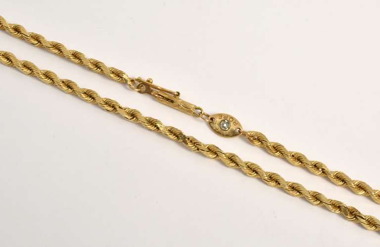 Nice Feeling Silk Rope Necklace