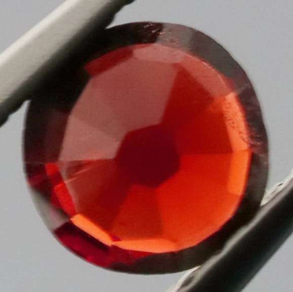 Glittering .71ct top black cherry red Spinel