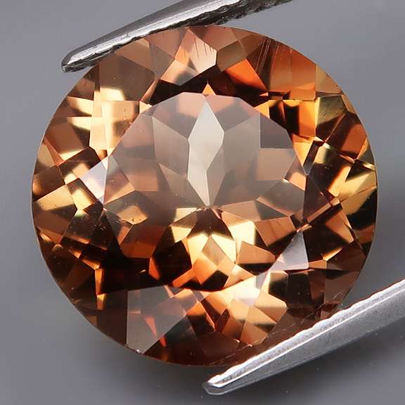 Simply ravishing 10.96ct VS Imperial Topaz solitaire