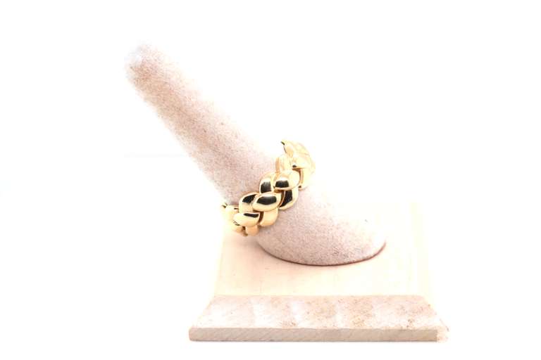 Handmade Italian 14k Gold Weaved Ring