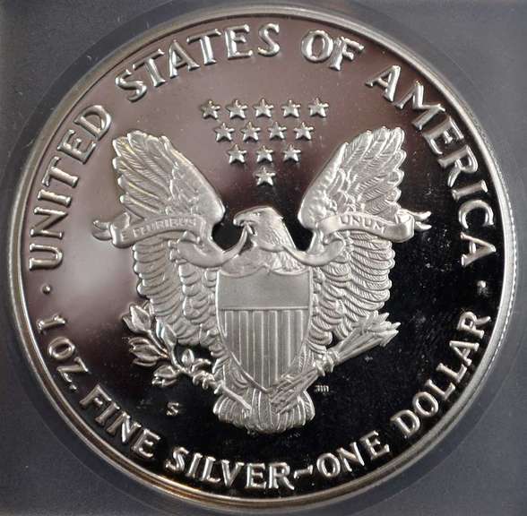 1989-S Proof Silver Eagle ICG PR70 DCAM