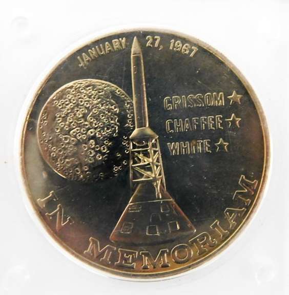 1967 Project Apollo Memoriam Coin