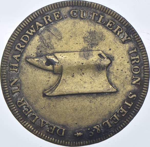 1820's W. H. Mott Civil War Token - NY 615