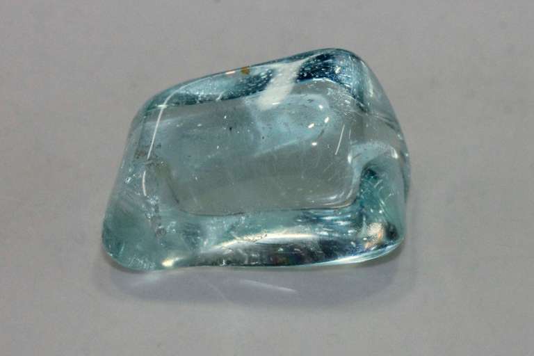 Polished Natural Aqua Nugget - 11.70 grams