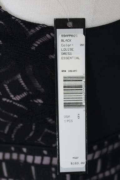 Sexy Black Color Tahari Dress