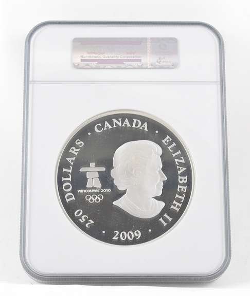 PF69UCAM 2009 Canada 250 Dollars Silver Olympics - Modern Canada NGC