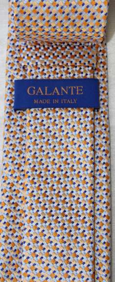 Fine Quality Italian Hand Made Silk Tie By Galante