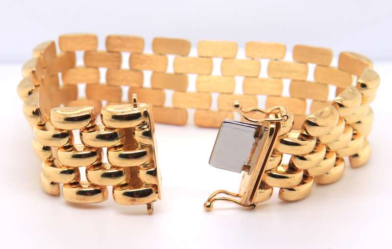 Sterling Silver Wide Bracelet