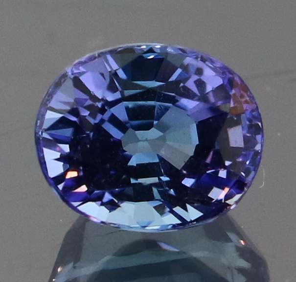 Stunning 1.31ct violet blue Tanzanite