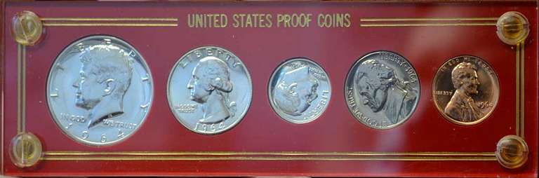 1964 Proof Set.