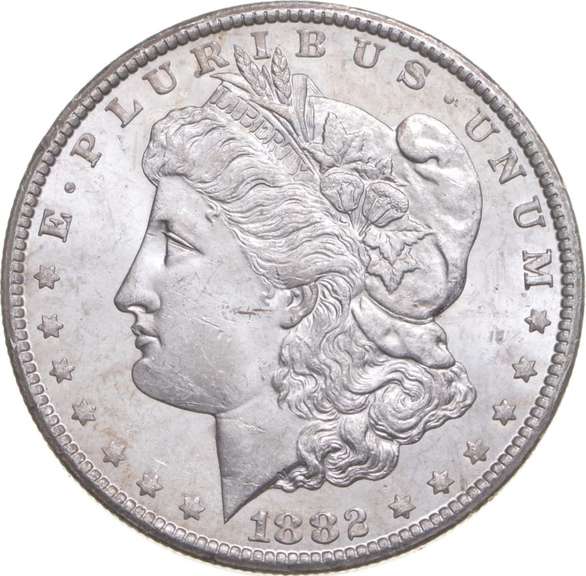 1882-CC Morgan Silver Dollar