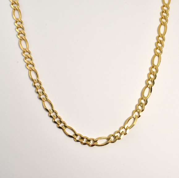 Popular 14k Figaro Necklae