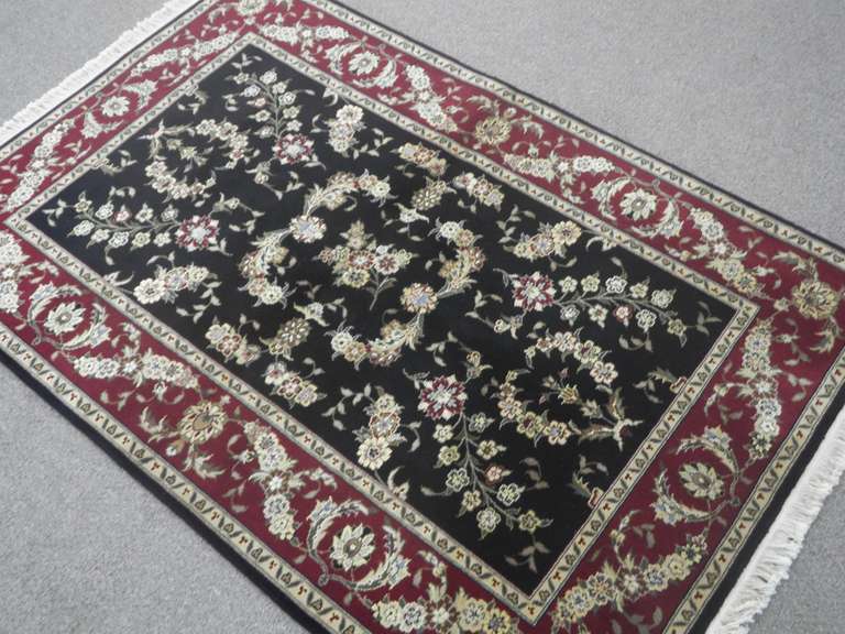 Silk Highlighted Tabriz Design 3.9x5.9