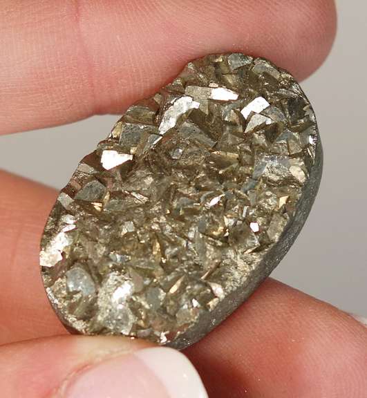 Real 117.35ct untreated Pyrite druzy