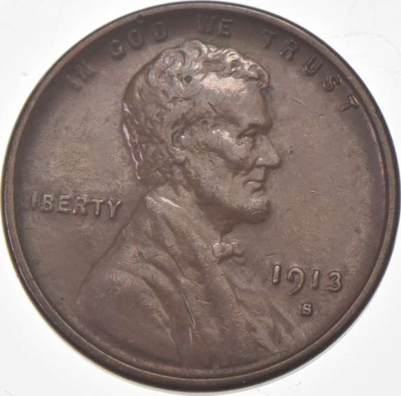 1913-S Lincoln Wheat Cent