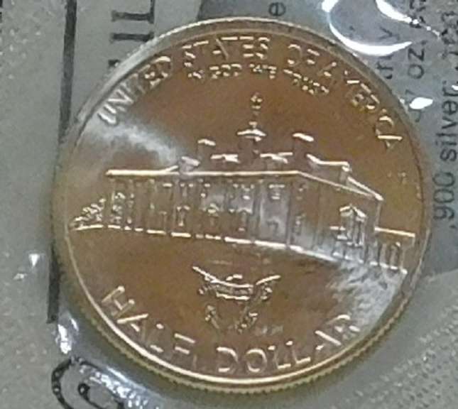 1982-D Unc Wash Hf, Mint box, GEM