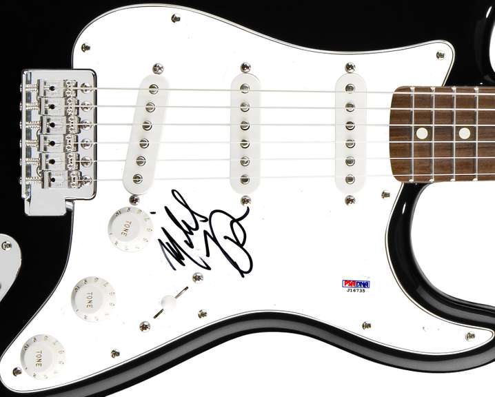 We Are Scientists Michael Tapper Autographed Signed Guitar PSA