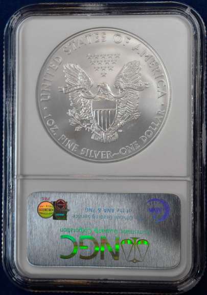 2008 American Silver Eagle NGC MS69 Early Releases