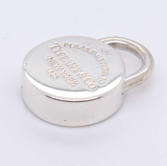 Cute Tiffany & Co. .925 Silver Pad-Lock Charm