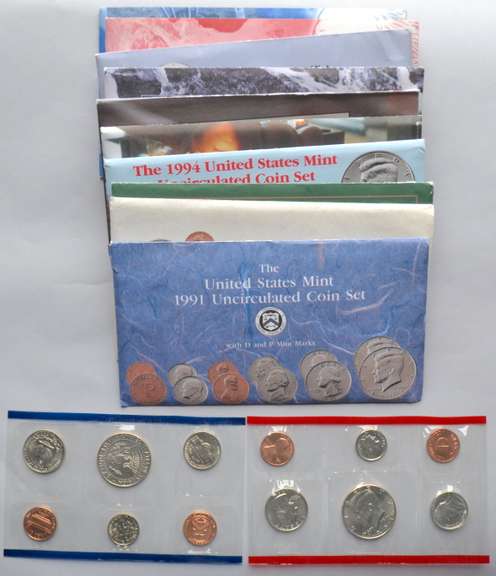 1991- 1999 US Mint Sets