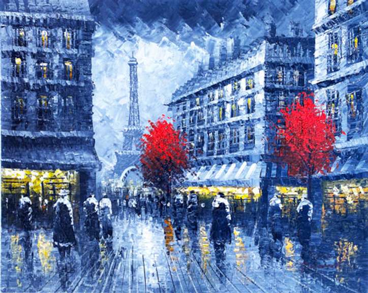 ONE OF A KIND BEAUTIFUL PAINTING ON CANVAS