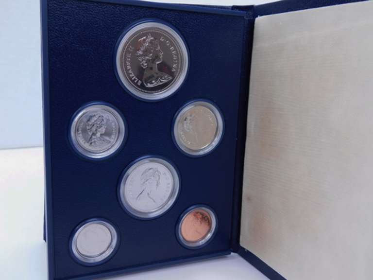 1981Canada Specimen 6 Coin Set