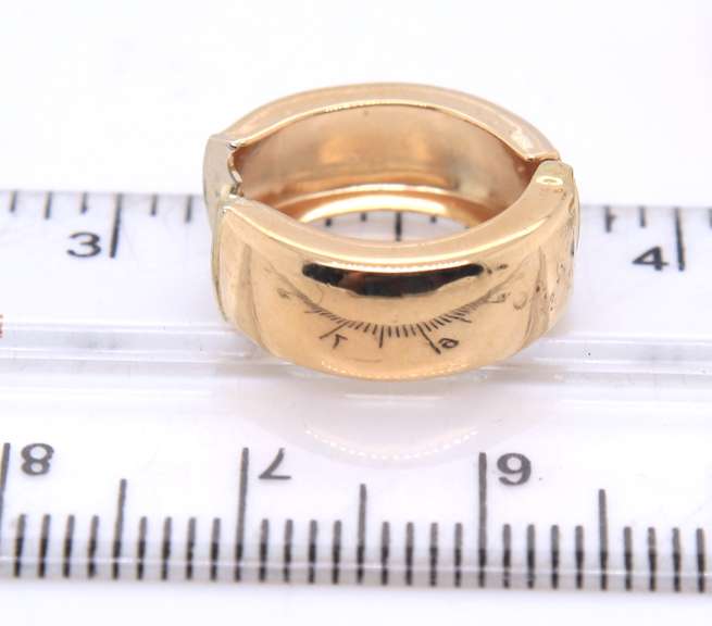 Beautiful Yellow Gold Huggies