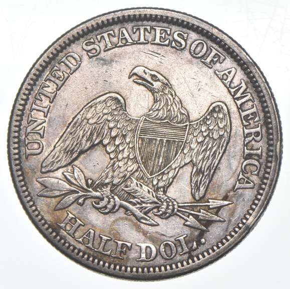 1858 Seated Liberty Half Dollar