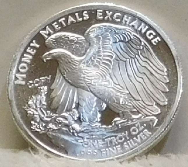 1 oz Silver PRF Round - Walker   NOTE:  The designation COPY, seen on the reverse, refers to the design of the Round, using the design of the US Walking Liberty Half Dollar.