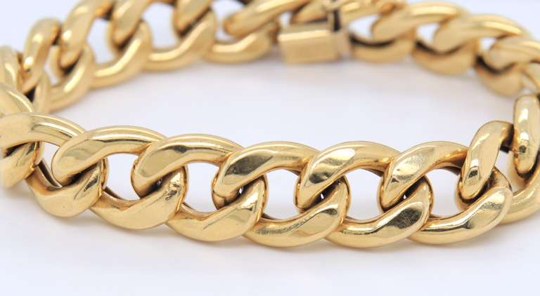 Incredible 18kt Yellow Gold Miami Cuban Link Bracelet