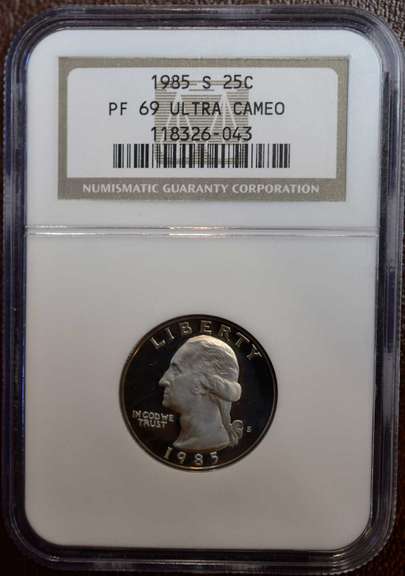 1985-S PF69 Ultra Cameo NGC