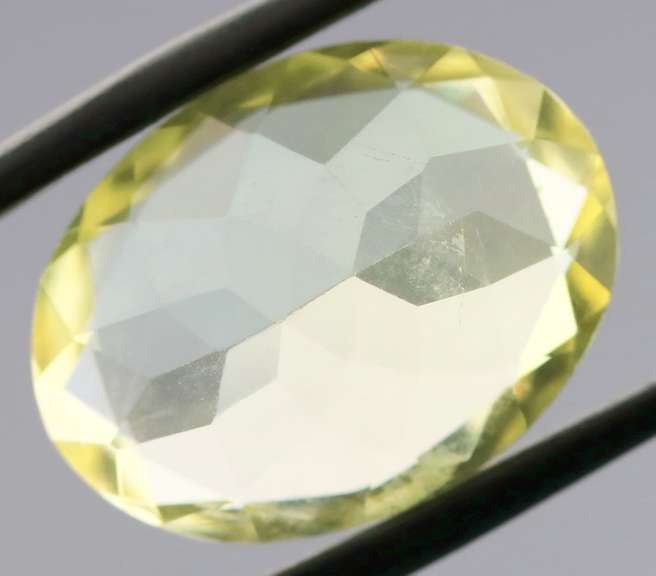 Glittering 16.15ct lemon yellow Citrine