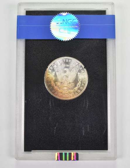 MS64 1881-CC Morgan Silver Dollar - GSA Hoard - Graded NGC