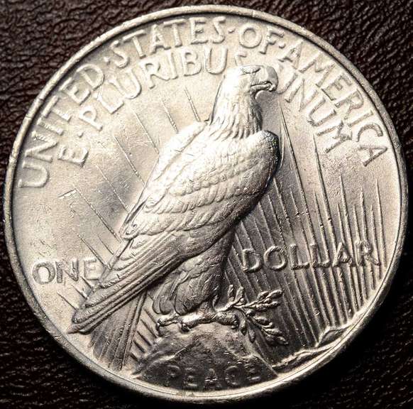 1922 Peace Dollar BU