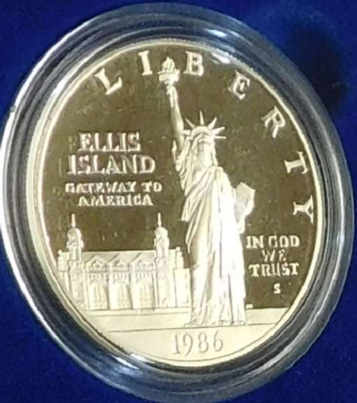 1986 PRF Silver 40% Liberty Dollar