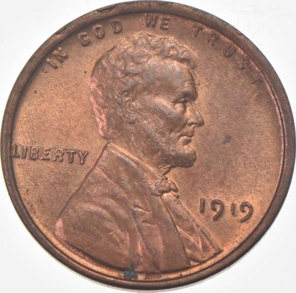1919 Lincoln Wheat Cent