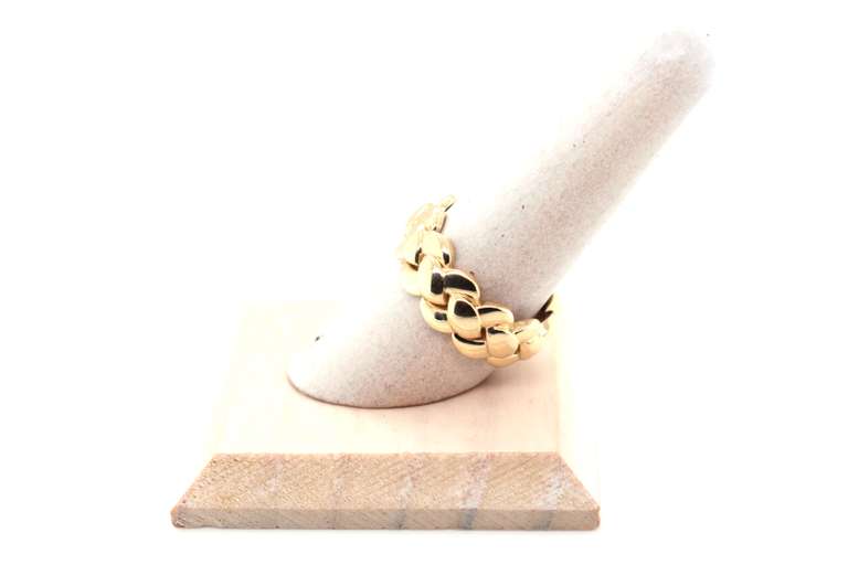 Handmade Italian 14k Gold Weaved Ring