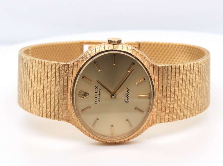 Rolex 18kt Cellini 26mm Mechanical Manual Wind Watch