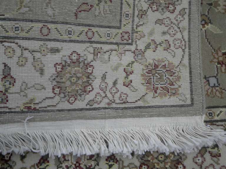 Silk Highlighted Tabriz Design 2.3x10.0