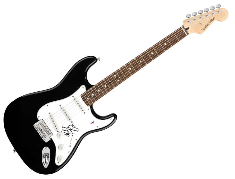 We Are Scientists Michael Tapper Autographed Signed Guitar PSA