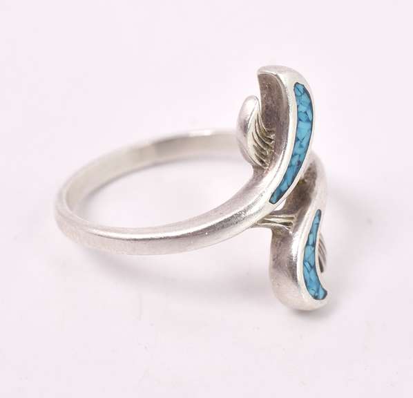 Turquoise Ring in Sterling Silver