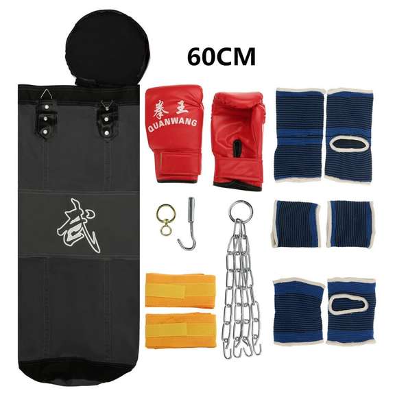 9 in 1 Double Support Hanging Boxing Sandbags