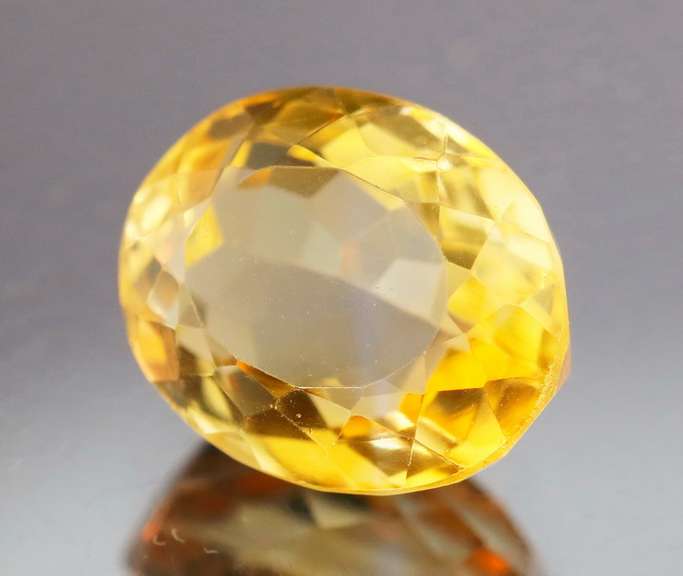 Amazing 7.34ct golden orange unheated Citrine