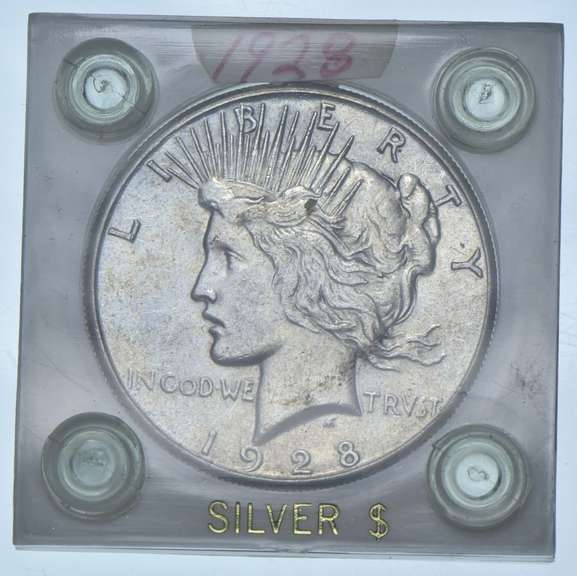1928 Peace Silver Dollar