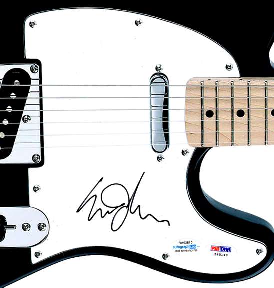 Eric Johnson Autographed Signed Guitar ACOA PSA