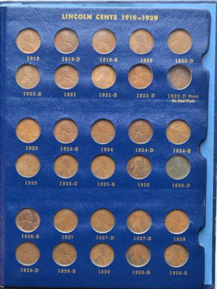 Nice Partial Lincoln Cent Album 1909-1940