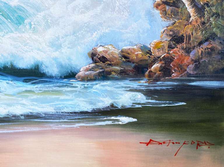 BEAUTIFUL HAND PAINTED OIL PAINTING ON CANVAS